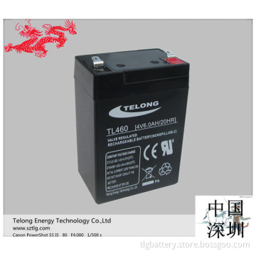 4V Electric Tool / Toy Battery-Telong 4V6ah-Lead Acid Battery
